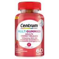 Układ nerwowy - Centrum MultiGummies Adult Energy Release, żelki, 60 sztuk - miniaturka - grafika 1