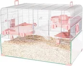 Woda - Zolux Klatka dla małych gryzoni Panas Colour 60 różowa - miniaturka - grafika 1