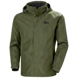 Helly Hansen Dubliner, kurtka przeciwdeszczowa, męska, zielona - Kurtki i kamizelki sportowe męskie - miniaturka - grafika 1