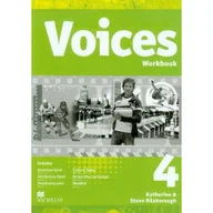 Podręczniki dla gimnazjum - Macmillan Catherine McBeth, Katherine & Steve Bilsborough Voices 4 Work Book + CD - miniaturka - grafika 1