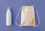 Masażery - KINGSMITH MASSAGER DUST BAG CREAMY WHITE - miniaturka - grafika 1