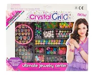 Prace ręczne dla dzieci - KOLOROWY ZESTAW KORALIKÓW DO TWORZENIA BIŻUTERII - miniaturka - grafika 1