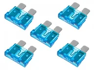 Bezpieczniki elektryczne - Bezpieczniki płytkowe 5szt 15A 5x X44-0468 - miniaturka - grafika 1
