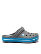 Klapki i japonki męskie - Crocs Klapki Crocband 11016 Szary - miniaturka - grafika 1