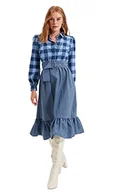 Sukienki - TRENDYOL Sukienka damska, granatowy, 42 - miniaturka - grafika 1