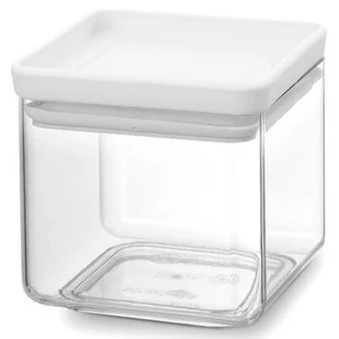 Brabantia Pojemnik kuchenny kwadratowy mały jasnoszary 122446 - Pojemniki kuchenne - miniaturka - grafika 1