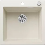 Zlewozmywaki - Zlewozmywak granitowy BLANCO Pleon 5 Silgranit Delikatny biały 527134 - miniaturka - grafika 1