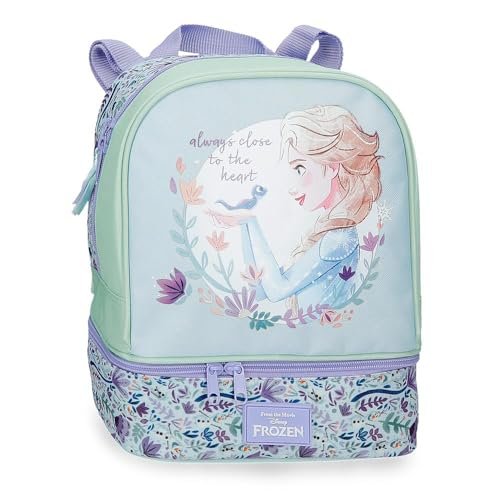 Disney Close To The Heart Frozen Plecak szkolny Wielobarwny 23x28x13 cm Poliester by Joumma Bags, Biały, Talla única, plecak szkolny