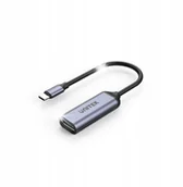 Złącza, przejściówki, adaptery - Adapter AV Unitek Unitek Adapter przejściówka USB-C na DisplayPort 1.4 8K 60Hz, 4K 144Hz - miniaturka - grafika 1