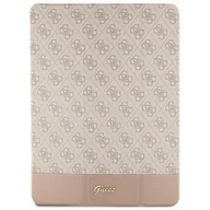 Etui do tabletów - Guess GUFC10PS4SGP iPad 10.2" różowy/pink 4G Stripe Allover - miniaturka - grafika 1