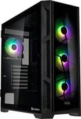 Obudowy komputerowe - Obudowa Raijintek Ponos Ultra czarna - miniaturka - grafika 1
