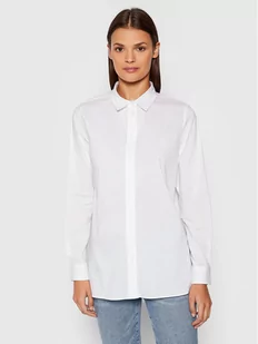 Selected Koszula Fori 16074365 Biały Regular Fit - Koszule damskie - miniaturka - grafika 1