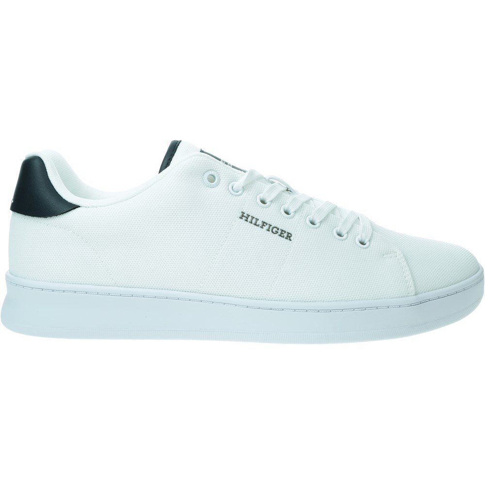 Buty Tommy Hilfiger sneakersy court cupsole pique texitile S11495WW006
