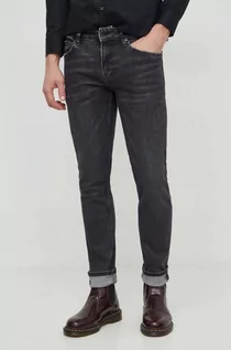 Spodnie męskie - Pepe Jeans jeansy męskie kolor szary - grafika 1