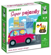 Gry planszowe - Memory Super pojazdy. Kapitan Nauka - miniaturka - grafika 1