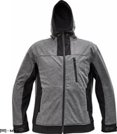 Odzież robocza - CERVA HUYER - kurtka softshellowa, poliester/spandex, rozm. xs-3xl, - beżowy M - miniaturka - grafika 1