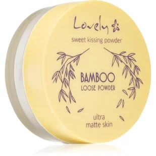 Lovely Lovely Bamboo Loose Powder Transparentny Matujący Puder Bambusowy Do Twarzy - Bronzery i konturowanie twarzy - miniaturka - grafika 1