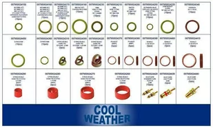 ZESTAW ORINGÓW DO KLIMATYZACJI UNIWERSALNY 192 SZT - Narzędzia samochodowe - miniaturka - grafika 1
