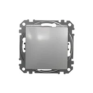 Wyłączniki światła i elektryczne - Łącznik jednobiegunowy Schneider Sedna Design SDD113101 srebrne aluminium Design &amp; Elements - miniaturka - grafika 1