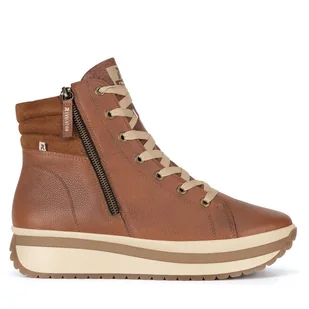 Trzewiki Rieker Revolution Lifestyle W0962-24 Brązowy - Botki damskie - miniaturka - grafika 1