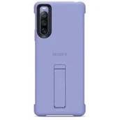 Etui i futerały do telefonów - Etui Sony Xperia 10 IV 5G Stand Cover (XQZCBCCV.ROW) Purpurowy - miniaturka - grafika 1