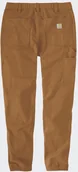 Spodnie sportowe męskie - Spodnie Carhartt Rugged Flex Canvas Jogger Brown - miniaturka - grafika 1