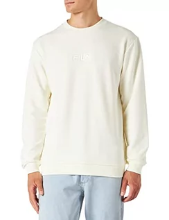 Bluzy męskie - FILA Bohinj Sweat Crew bluza męska, Egret, XL - grafika 1