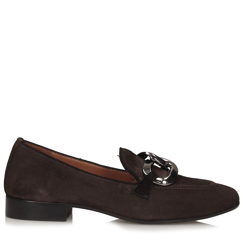 Mokasyny damskie z ozdobą Toscanio 1016-1 - 36