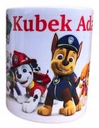 Kubki - Kubek Psi Patrol + Imię Bajka Prezent Kartonik - miniaturka - grafika 1