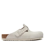 Klapki i japonki męskie - Klapki Birkenstock Boston 1024731 Biały - miniaturka - grafika 1