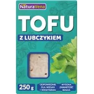 Produkty wegańskie i wegetariańskie - NaturaVena Tofu kostka lubczyk 250 g - miniaturka - grafika 1