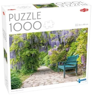 Puzzle 1000 Wisteria Alley in blossom Tactic - puzzle - Puzzle - miniaturka - grafika 1