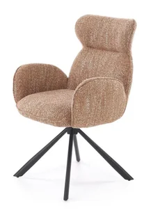 Krzesło z podłokietnikami cynamonowe G0-R06 - Krzesła Krzesło z podłokietnikami cynamonowe G0-R06 - Krzesła - miniaturka - grafika 1