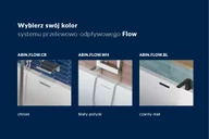 Odpływy liniowe - EXCELLENT ARIN.FLOW.CR Flow System Odpływowo-Przelewowy Chrom - miniaturka - grafika 1