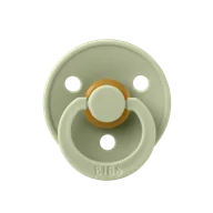 Smoczki uspokajające - Bibs Colour, smoczek uspokajający, kauczukowy, okrągły, rozmiar 2, Sage, od 6 miesiąca, 1 sztuka - miniaturka - grafika 1