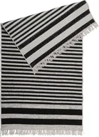 Dywany - Dywan Pled 120 x 160 cm pasy - miniaturka - grafika 1
