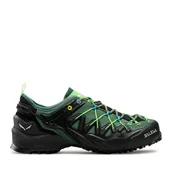 Buty trekkingowe męskie - Trekkingi Salewa Ms Wildfire Edge Gtx GORE-TEX 61375 Zielony - miniaturka - grafika 1