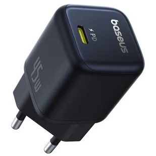Ładowarka sieciowa BASEUS PicoGo Gan Fast Charger 45W Czarny - Ładowarki do telefonów - miniaturka - grafika 1