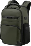 Plecaki - Samsonite PRO-DLX 6 Plecak 15,6" SLIM Zielony - miniaturka - grafika 1