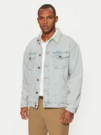 Kurtki męskie - Guess Kurtka jeansowa M4BN38 D5DO1 Niebieski Regular Fit - miniaturka - grafika 1