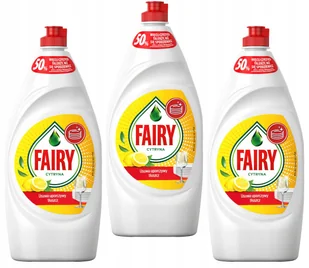 Fairy Płyn Do Mycia Naczyń Cytryna 900Ml X3 - Płyny do naczyń - miniaturka - grafika 1