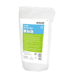 Alkoholowe chusteczki do szybkiej dezynfekcji powierzchni Incidin Alcohol Wipe 90 szt wkład - Dezynfekcja - miniaturka - grafika 1
