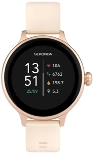 Sekonda 40623 Connect Beżowy - Smartwatch - miniaturka - grafika 1