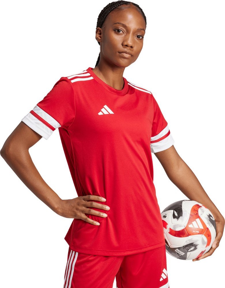 Adidas Koszulka damska adidas Squadra 25 Jersey czerwona JI9985 XS