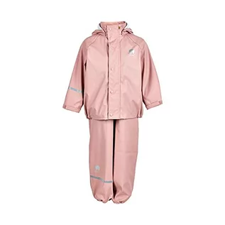Kurtki i płaszcze dla dziewczynek - CeLaVi Baby dziewczęcy strój do deszcz, kurtki i spodnie ogrodniczki spodnie z nośników, w wieku od 2 lat, rozmiar: 90, kolor: różowy (Misty Rose), 1145 - grafika 1