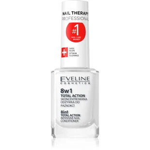Eveline Nail Therapy Lakier odżywka 8w1 12ml - Kosmetyki do stylizacji włosów - miniaturka - grafika 1