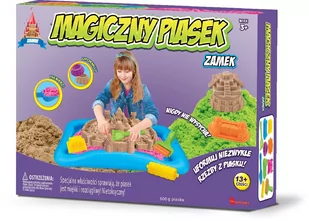 Russell MAGICZNY PIASEK ZESTAW Z TACKĄ ZAMEK 0828 - Masy plastyczne - miniaturka - grafika 1