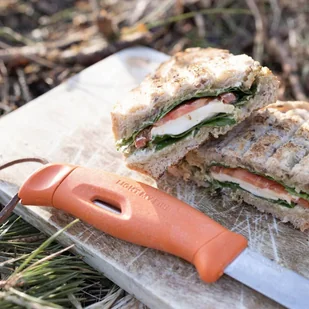 Light My Fire - Nóż survivalowy z krzesiwem Swedish FireKnife BIO - Pomarańczowy - 2121110310 - Noże - miniaturka - grafika 5