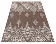 Dywany - Brązowy dywan dwustronny w stylu boho - Oldex 6X - Profeos - miniaturka - grafika 1