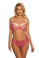 Biustonosze - Biustonosz push up Biustonosz Usztywniany Model VB-432 Powder Pink/Coral - Vena - 85F - miniaturka - grafika 1